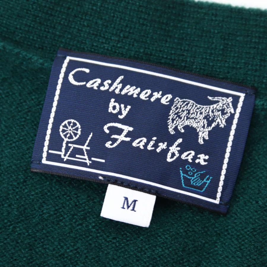 FAIRFAX（フェアファクス） ニットベスト ビジネス カシミヤ 100