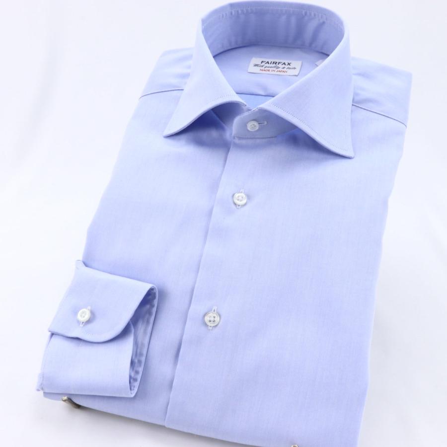 FAIRFAX（フェアファクス） ワイシャツ 形態安定 ワイドカラー ドレス