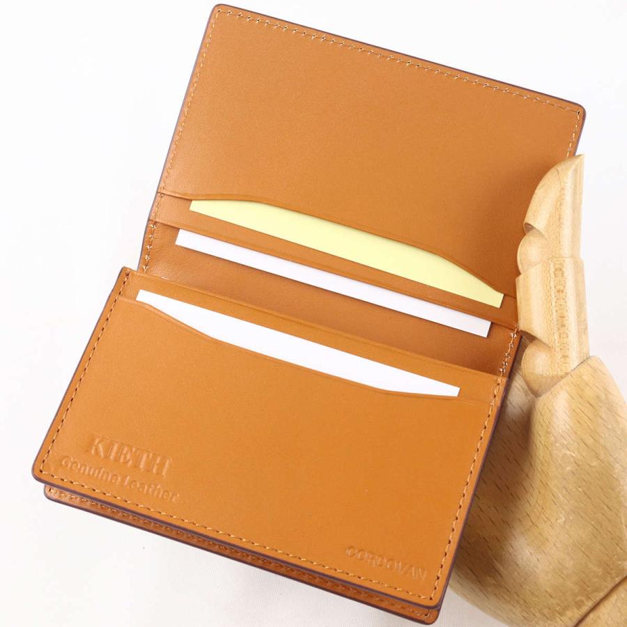 【ALDEN代理店】KTルイストン コードバン 名刺入れカードケース シャンパン Amazon | K．T．ルイストン コードバン カードケース（K.T.