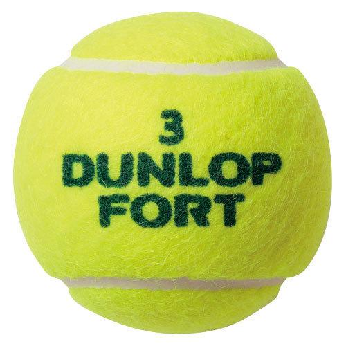 80％以上節約 ダンロップ DUNLOP FORT フォート 1缶 2球入 ITF JTA公認