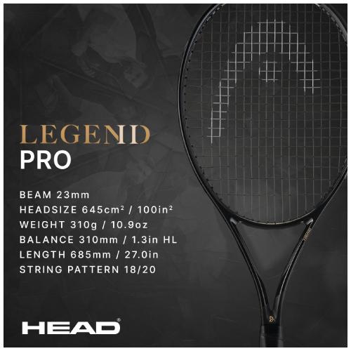 HEAD（ヘッド） スピード プロ レジェンド 2025 HEAD SPEED PRO LEGEND