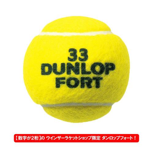DUNLOP（ダンロップ） フォート ダブルナンバー 1箱 5ダース 1缶2球入