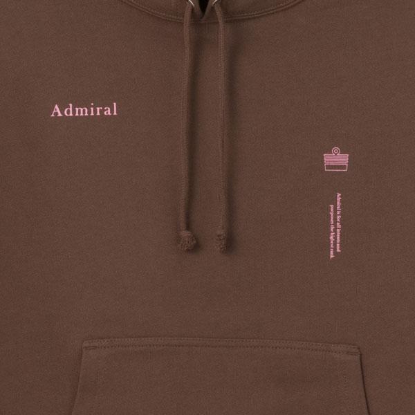 Admiral（アドミラル） パーカー裏パイルスウェット ANLA608-22