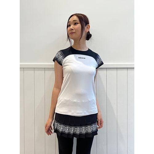 カラタッチサイドスリットTEE ATLA562　レディース カラタッチサイドスリットTEE ATLA562 – ADMIRAL
