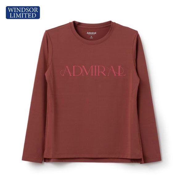 ADMRIAL ♡【新品未使用】セリフロゴプラクティスロンTブラック L Admiral（アドミラル） 【SALE】アドミラル セリフロゴプラクティスL/S