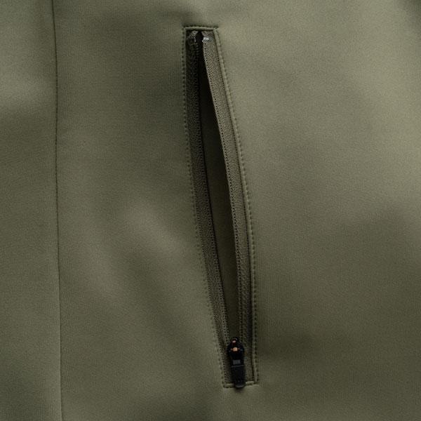 アドミラル ダンボールニットハイネックジャケット (ATMA524) カーキ