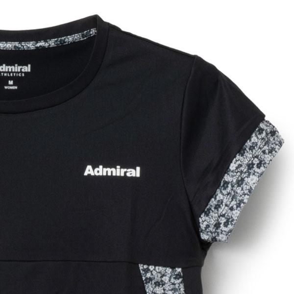 Admiral（アドミラル） フラワープリントサイドスリットTEE ATLA619-10