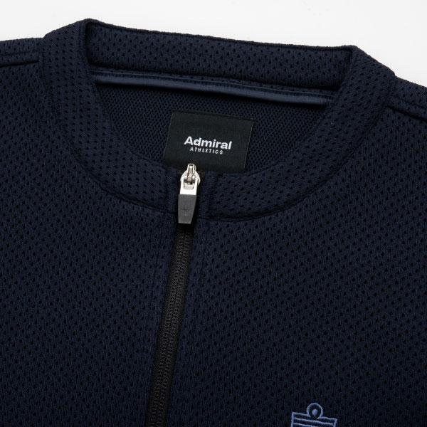 Admiral（アドミラル） ダブルメッシュクルーネックZIPジャケット