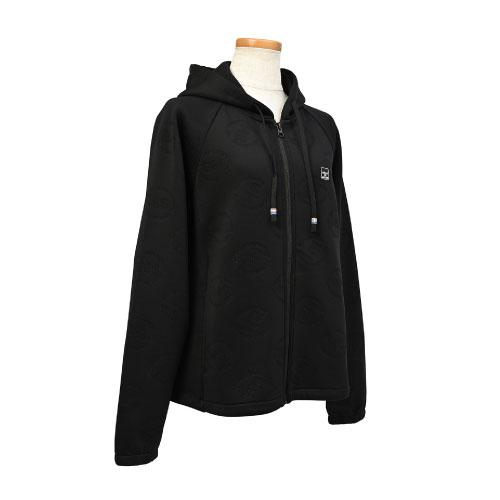 バルデマッチ エンボスフーディジャケット BDM-E1214-020 Balle de match Tennis LWJ レディース 25SS【メーカー取寄せ商品】_2