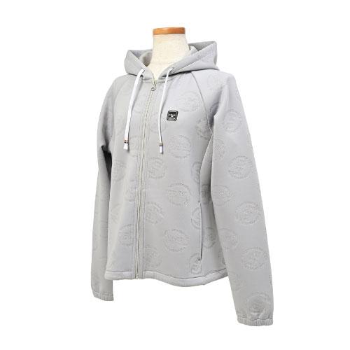 バルデマッチ エンボスフーディジャケット BDM-E1214-030 Balle de match Tennis LWJ レディース 25SS【メーカー取寄せ商品】_1