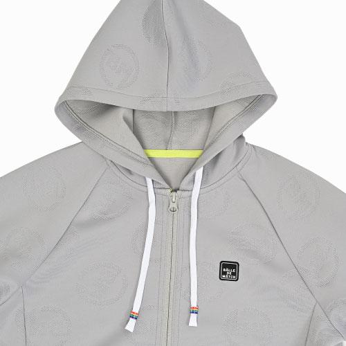 バルデマッチ エンボスフーディジャケット BDM-E1214-030 Balle de match Tennis LWJ レディース 25SS【メーカー取寄せ商品】_5
