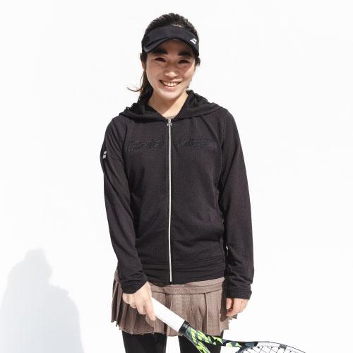 【ネットバーゲン】バボラ PURE MESH JACKET   BWT3123 - BK00   BabolaT LWJ レディース  23SS｜windsorracket-online｜03