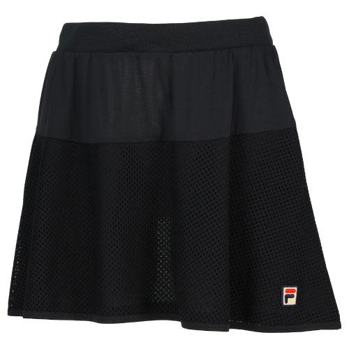 FILA - 今季 Fila 黒 レーススコート M ウインザーオンラインショップフィラ スコート （ EL0051-08Z
