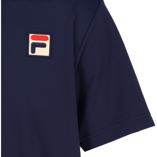 No.647 FILA スタイルアップ抜群ゲームシャツ☆NAVY☆XL☆ BEPSS25TP06_01_NVY_1200x1200.