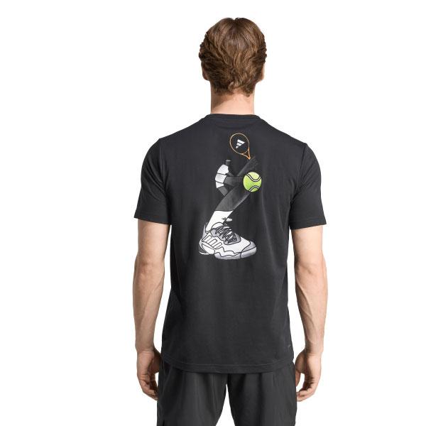 adidas（アディダス） M TENNIS BARRICADE グラフィック Tシャツ JXY88