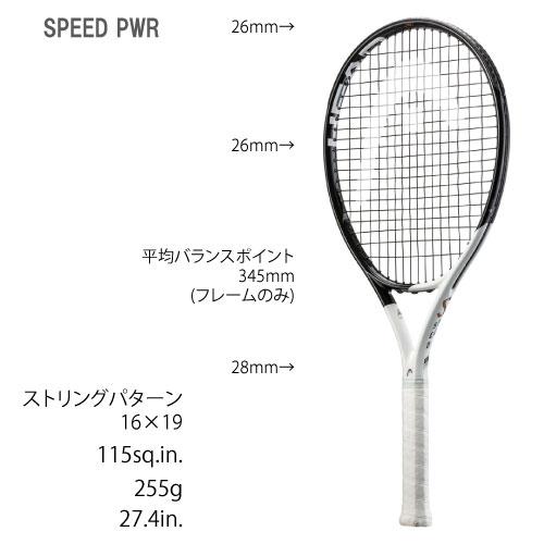 まっちー HEAD 【SALE】【ガット張り代別】ヘッド スピード パワー 2022