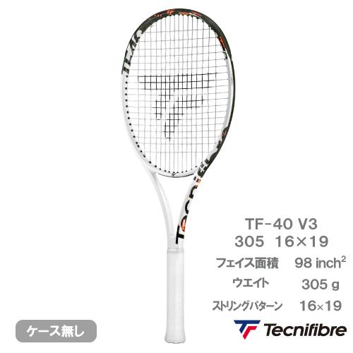 テクニファイバー TF-40 v3 305 16×19 tecnifibre 14TF44056 硬式 
