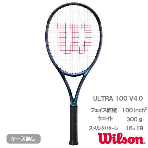 Wilson ULTRA 100 V4 硬式テニスラケット ULTRA（Wilson） WILSON ウルトラ100 V4.0/ULTRA100 V4.0