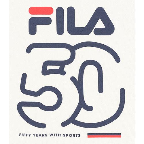 【ネットバーゲン】フィラ 大会販売グラフィックTシャツ   VM5667-01   FILA MS ユニセックス  23FW｜windsorracket-online｜02