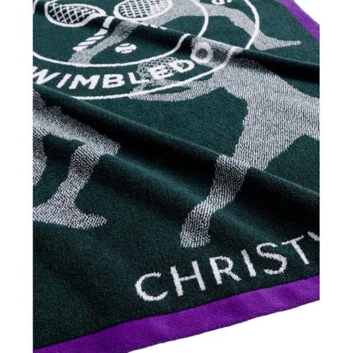 ウィンブルドン 2024 チャンピオンシップタオル WB490540-GRNPPL