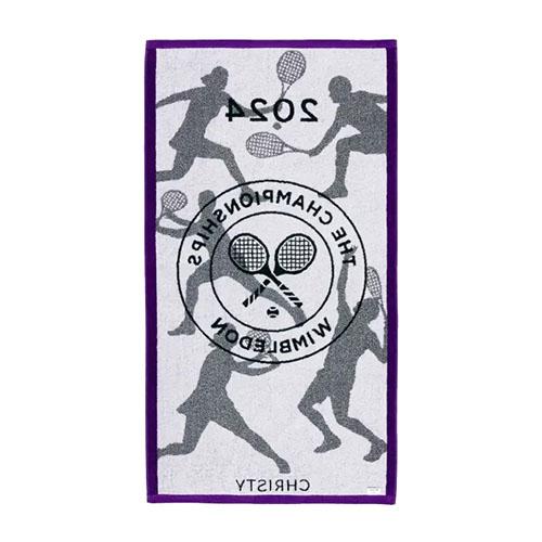 ウィンブルドン 2024 チャンピオンシップタオル WB490540-GRNPPL