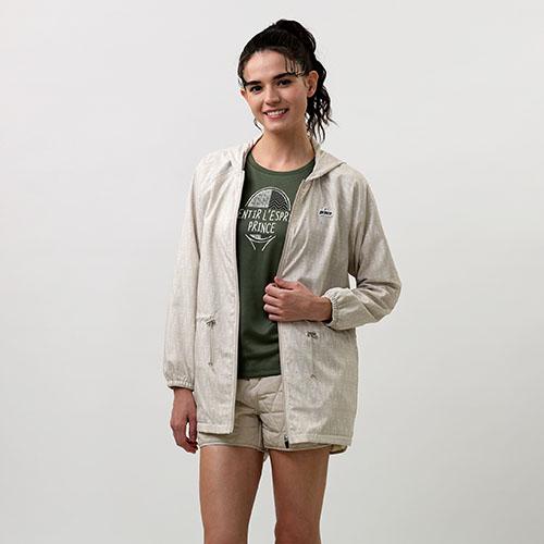 Prince WF4661 ホワイトウィンドジャケット レディースM Prince WF4661