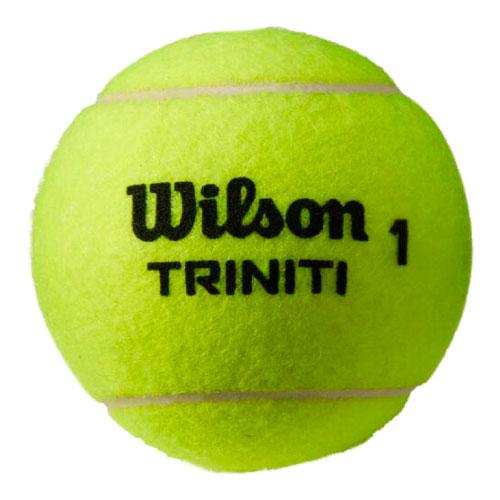 新品未開封Wilson 硬式テニスボール 4球入りんx14缶　日本限定仕様 Wilson（ウイルソン） トリニティ 1缶 4球入 Wilson TRINITI 硬式