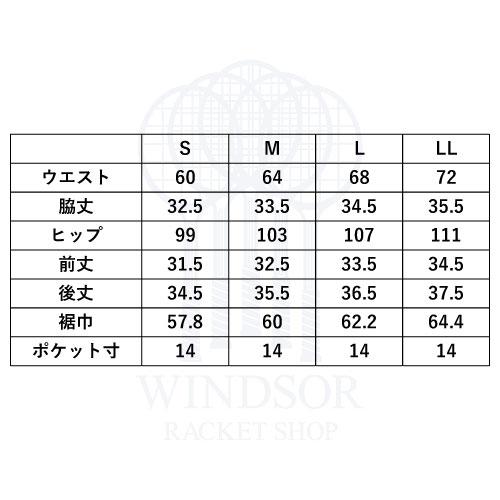 プリンス スカート   WS4301-165   prince SK レディース  24SS｜windsorracket-online｜02