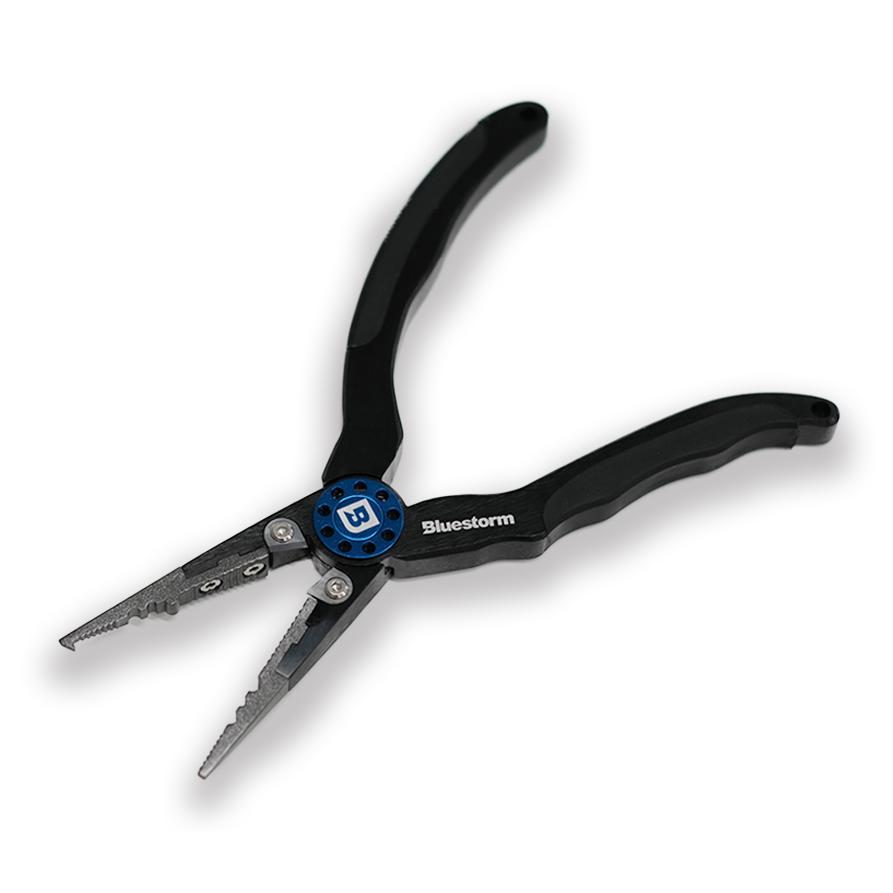 Bluestorm ブルーストームBluestorm ラバーグリップアルミプライヤー BSJ-RP01 Black : ウインズヤフー店 ...