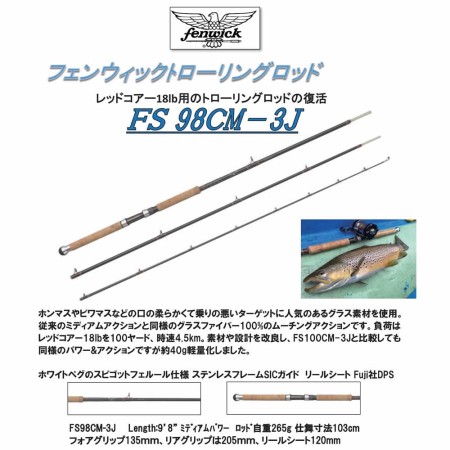 TIEMCO（ティムコ） フェンウィック FS98CM-3J オールグラス
