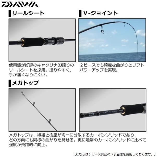 AP SLJ ブラスト BLAST ダイワ DAIWA 63MLB-S APエアーポータブル 63MLB-S SLJ ブラストBLAST DAIWA（ダイワ） ロッド ロッド