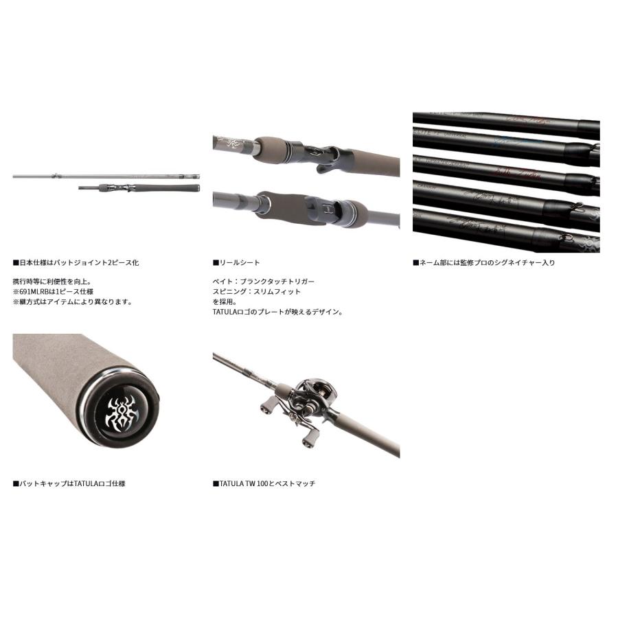 DAIWA（ダイワ） タトゥーラ エリートTATULA ELITE 721MHRB Randy