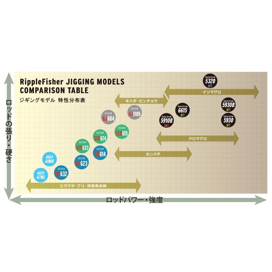 リップルフィッシャー オーシャンアローOceanArrow 5320 DTT スピニング（2025 New Model）