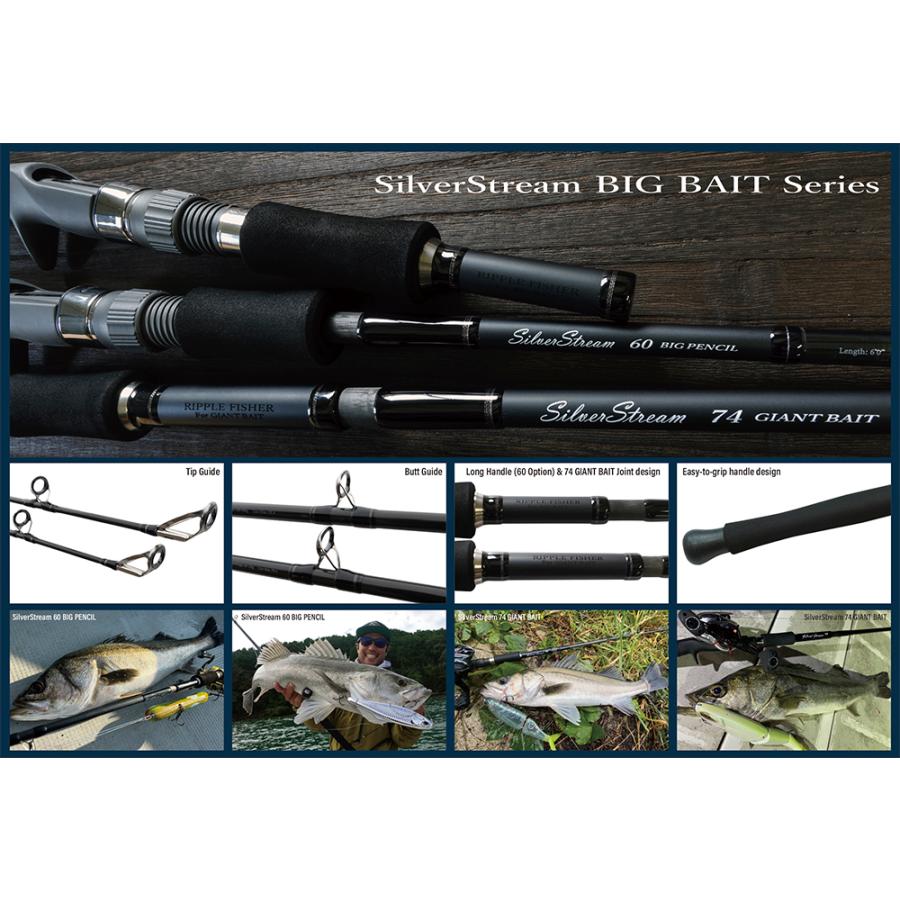 リップルフィッシャー　シルバーストリーム　61 2022年 新製品紹介】SilverStream BIG BAIT Series | リップル