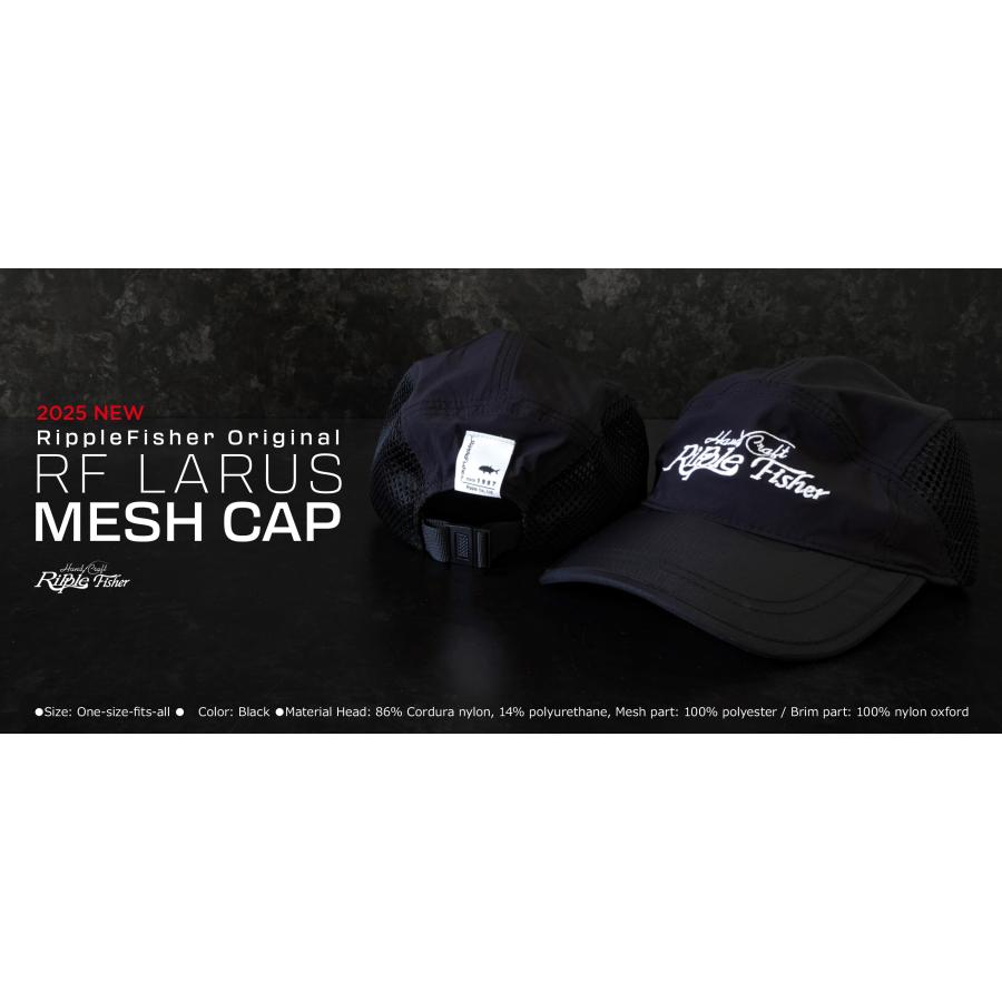 リップルフィッシャーRippleFisher 2025 RFラルスメッシュキャップ RF Larus Mesh Cap ブラック 【2025 NEW  MODEL】, 2025年の新製品解説動画です。, ロッドの詳細につきましては、リップルフィッシャー公式Webサイトをご覧ください。,  #ripplefisher, #リップル ...