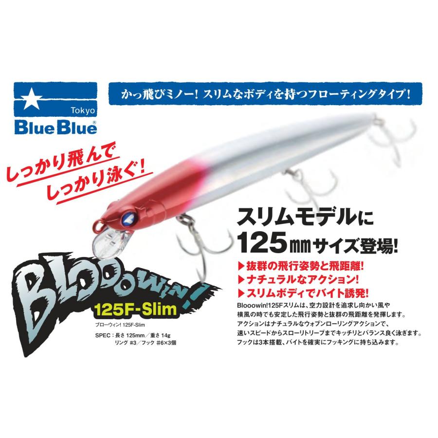 BLUE BLUE（ブルーブルー） ブローウィン125F-Slimスリム ボワット