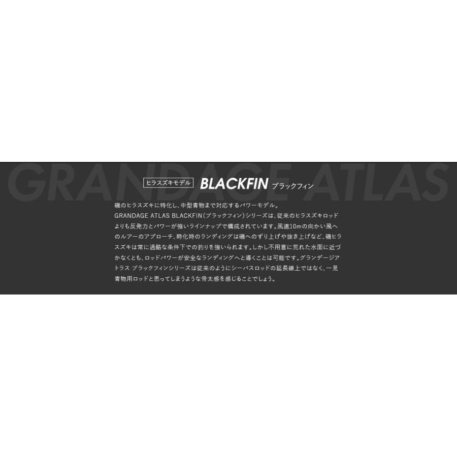 APIA アピア グランデージアトラスGRANDAGE ATLAS ブラックフィン