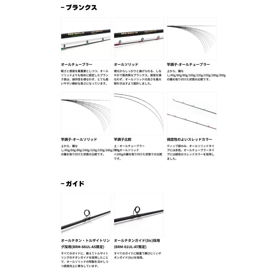 スタート BRAHMANブラフマン BRM-B66UL-AS タイラバロッドフル スタート BRAHMANブラフマン BRM-B66UL-AS タイラバロッドフル