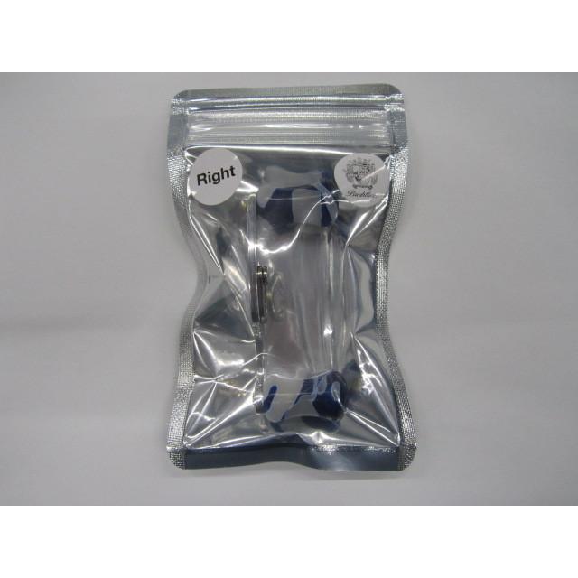 ブライトリバー『シングル・ショートハンドル 』 ※右ハンドル用 ブライトリバー BLショートハンドル 樹脂ノブ ホワイトブルー