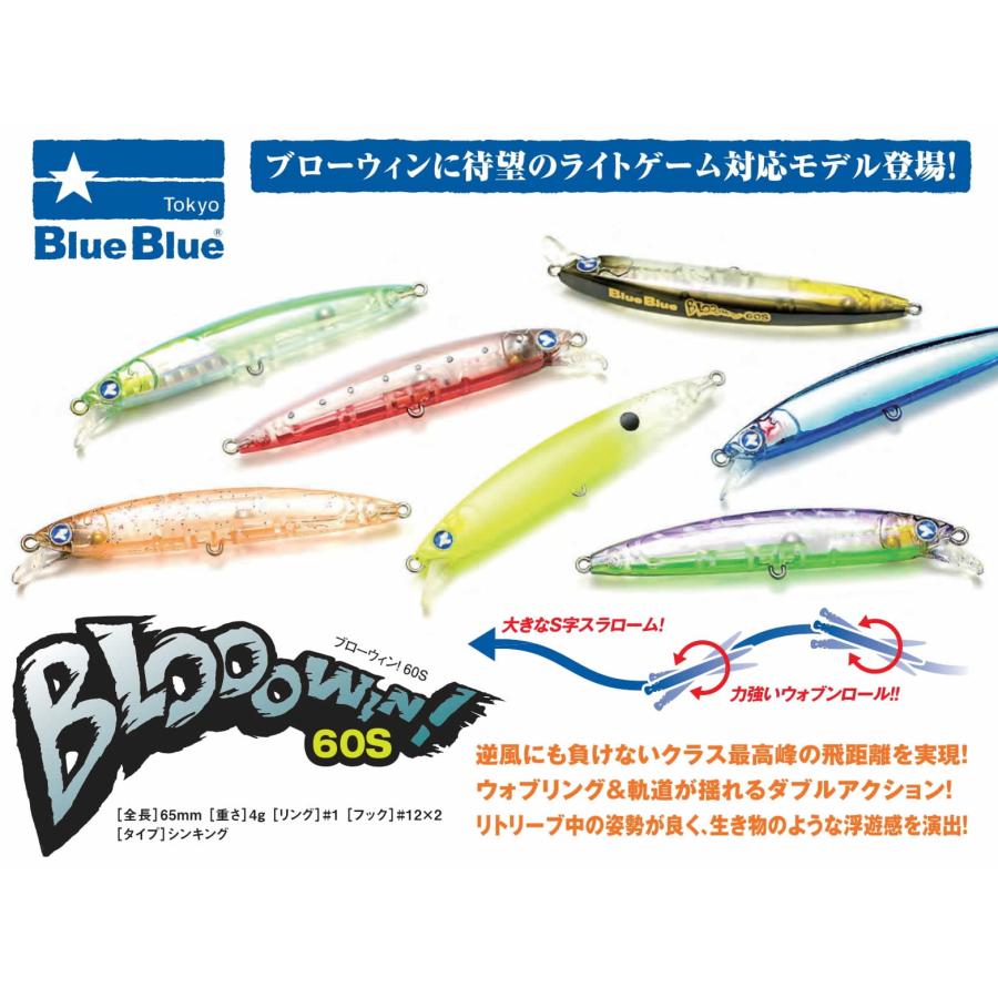 ブルーブルー　ブローウィン Blooowin! 4個セット BLUE ブルーブルーBLUEBLUE ブローウィンBlooowin 60S