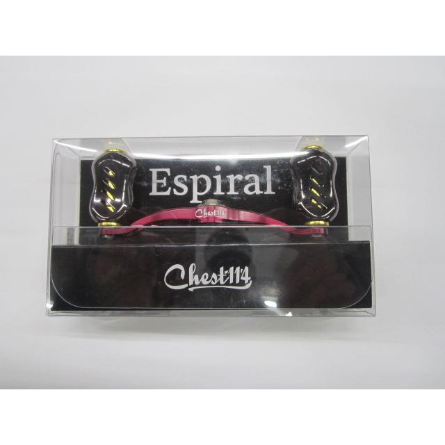 chest114 チェスト114 エスピラル ワインレッド　シマノ右用 chest114 チェスト114 Espiral エスピラル ワインレッド WR