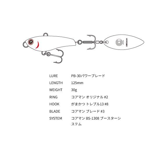 コアマンパワーブレード pb30 PB-30 パワーブレード | COREMAN - コアマン公式サイト | デイ