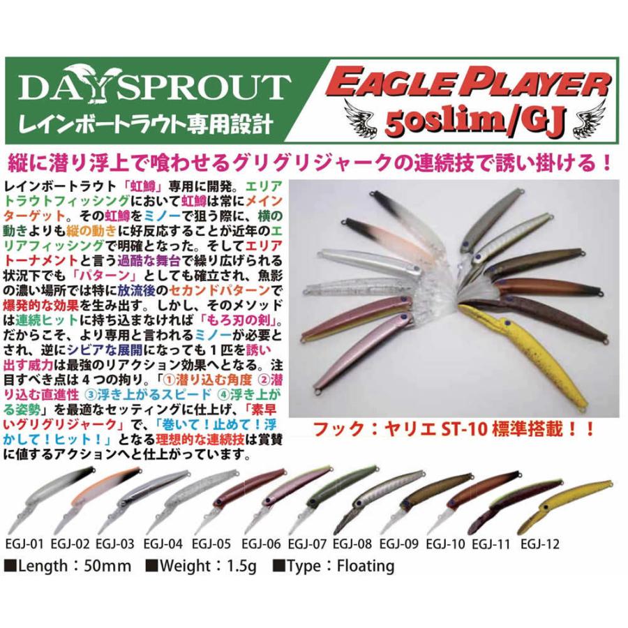 返品?交換対象商品】 ディスプラウト イーグルプレーヤー 50slim GJ