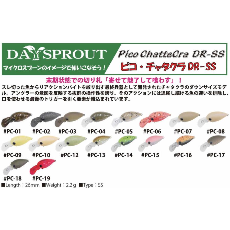 ディスプラウト　ピコチャタクラＤＲ-ＳＳ ＤＲ-ＳＳＳ ＤＲ-Ｆ １５個セット DAYSPROUT（ディスプラウト） ピコチャタクラDR-SS : ウインズヤフー店