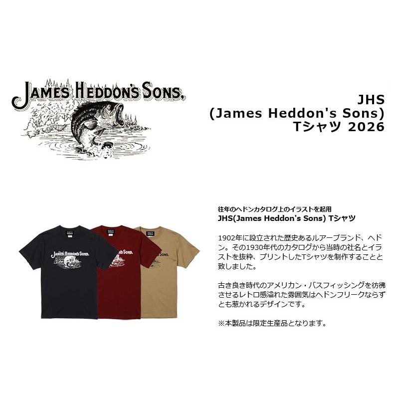 Heddon ヘドンHEDDON JHS Tシャツ 2026 : ウインズヤフー店 - 通販