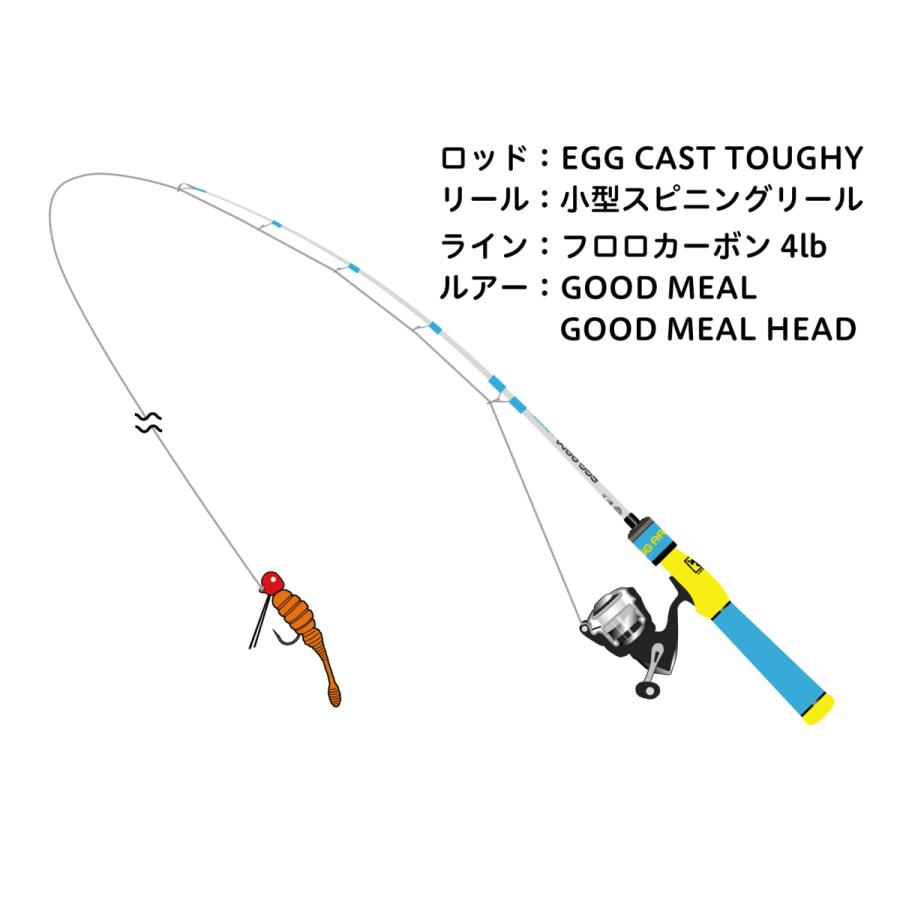 JACKALL ジャッカル エッグキャストタフィーEGG CAST TOUGHY110