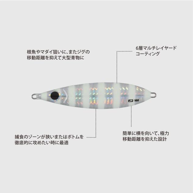 ジグパラ メジャークラフト ジグパラバーチカル スローピッチJPVSP-200