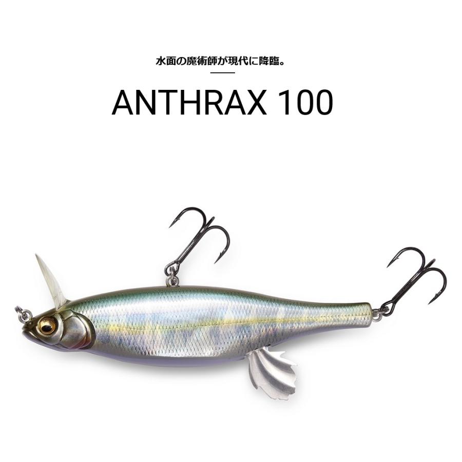 メガバス　アンスラックス100　旧パッケージ　7個セット　新品 Megabass（メガバス） アンスラックスANTHRAX 100 PMウグイ : ウインズ