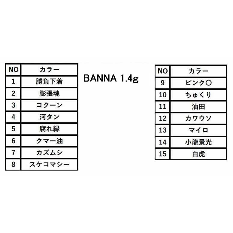 New Drawerニュードロワー バンナ 1.4g 問屋カラー : ウインズヤフー店