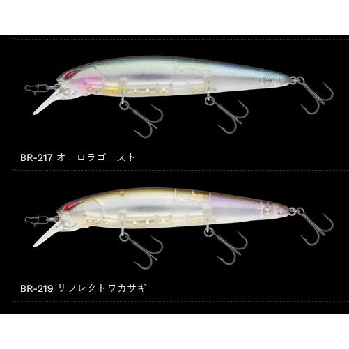 ノリーズ レイダウンミノーミッド110F 4点 新色 LAYDOWN MINNOW MID